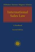 Cover: International Sales Law - Nomos
