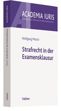 Cover: Strafrecht in der Examensklausur - Vahlen
