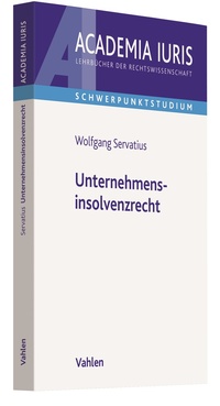 Enlarge image Cover: Unternehmensinsolvenzrecht - Vahlen