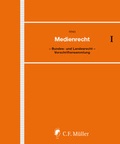 Cover: Medienrecht - C.F. M&uuml;ller