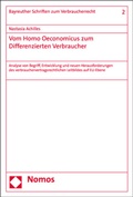 Cover: Vom Homo Oeconomicus zum Differenzierten Verbraucher - Nomos
