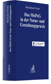 Enlarge image Cover: Das MoPeG in der Notar- und Gestaltungspraxis - C.H.BECK