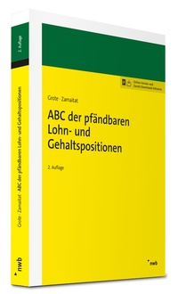 Abbildung von: ABC der pfändbaren Lohn- und Gehaltspositionen - NWB