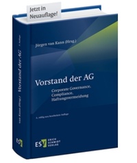 Abbildung von: Vorstand der AG - Erich Schmidt Verlag