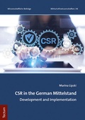 Cover: CSR in the German Mittelstand - Tectum Wissenschaftsverlag