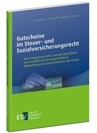 Enlarge image Cover: Gutscheine im Steuer- und Sozialversicherungsrecht - Erich Schmidt Verlag