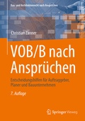 Abbildung von: VOB/B nach Ansprüchen - Springer Vieweg