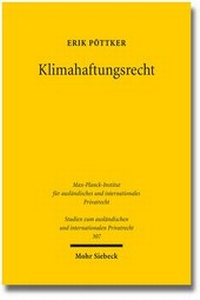 Abbildung von: Klimahaftungsrecht - Mohr Siebeck