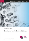 Cover: Besoldungsrecht in Bund und L&auml;ndern - DBB Verlag