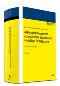 Abbildung von: Mehrwertsteuerrecht europäischer Staaten und wichtiger Drittstaaten - NWB