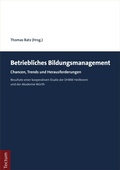 Cover: Betriebliches Bildungsmanagement - Tectum Wissenschaftsverlag