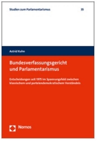 Abbildung von: Bundesverfassungsgericht und Parlamentarismus - Nomos