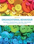 Cover: Organizational Behaviour - Wiley