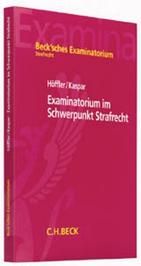 Abbildung von: Examinatorium im Schwerpunkt Strafrecht - C.H.BECK