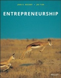 Cover: Entrepreneurship - Wiley