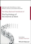 Cover: The Wiley Blackwell Handbook of the Psychology of the Internet at Work - Wiley-Blackwell
