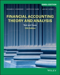 Enlarge image Cover: Financial Accounting Theory and Analysis - Wiley