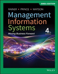 Enlarge image Cover: Management Information Systems - Wiley