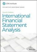 Cover: International Financial Statement Analysis - Wiley