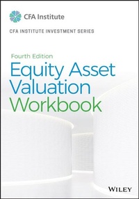 Enlarge image Cover: Equity Asset Valuation Workbook - Wiley