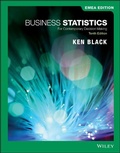 Cover: Business Statistics - Wiley