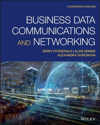 Enlarge image Cover: Business Data Communications and Networking - Wiley