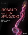 Cover: Probability with STEM Applications - Wiley