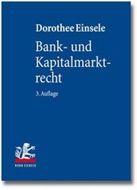 Abbildung von: Bank- und Kapitalmarktrecht - Mohr Siebeck