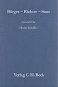 Cover: B&uuml;rger, Richter, Staat - C.H.BECK