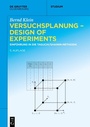 Cover: Versuchsplanung - Design of Experiments - De Gruyter Oldenbourg