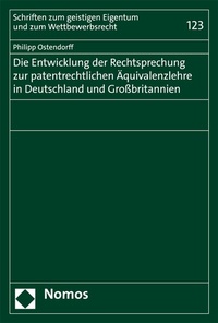 Abbildung von: Die Entwicklung der Rechtsprechung zur patentrechtlichen Äquivalenzlehre  in Deutschland und Großbritannien - Nomos