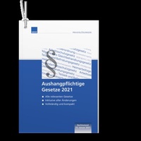 Abbildung von: Aushangpflichtige Gesetze 2021 - WEKA