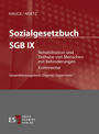 Bild: Sozialgesetzbuch (SGB) IX: Rehabilitation und Teilhabe von Menschen mit Behinderungen - Grundwerk ohne Fortsetzungsbezug - Erich Schmidt Verlag