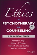 Cover: Ethics in Psychotherapy and Counseling - Wiley