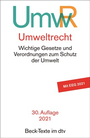 Cover: Umweltrecht: UmwR - dtv