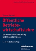 Cover: &Ouml;ffentliche Betriebswirtschaftslehre - Deutscher Gemeindeverlag