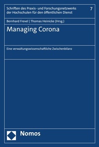 Abbildung von: Managing Corona - Nomos