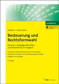 Abbildung von: Besteuerung und Rechtsformwahl - NWB