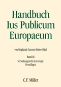 Cover: Handbuch Ius Publicum Europaeum - Band III - C.F. M&uuml;ller