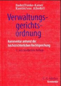 Abbildung von: Verwaltungsgerichtsordnung - C.F. Müller