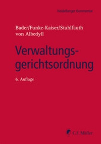 Abbildung von: Verwaltungsgerichtsordnung - C.F. Müller