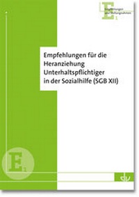Abbildung von: Empfehlungen für die Heranziehung Unterhaltspflichtiger in der Sozialhilfe (SGB XII) - Lambertus