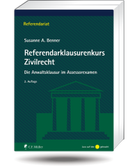 Abbildung von: Referendarklausurenkurs Zivilrecht - C.F. Müller