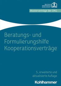 Abbildung von: Beratungs- und Formulierungshilfe Kooperationsverträge - Kohlhammer