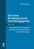 Cover: Das neue Bundespersonalvertretungsgesetz - Bund-Verlag