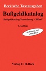 Cover: Bußgeldkatalog - C.H.BECK