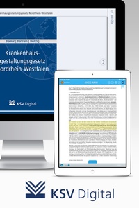 Abbildung von: Krankenhausgestaltungsgesetz Nordrhein-Westfalen (digital) - Kommunal- und Schul-Verlag