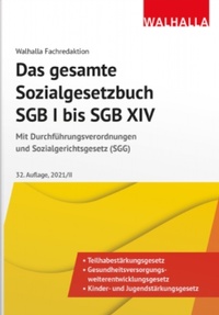 Abbildung von: Das gesamte Sozialgesetzbuch SGB I bis SGB XIV - Walhalla