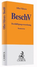 Cover: Besch&auml;ftigungsverordnung (BeschV) - C.H.BECK