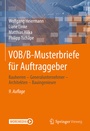Cover: VOB/B-Musterbriefe für Auftraggeber - Springer Vieweg